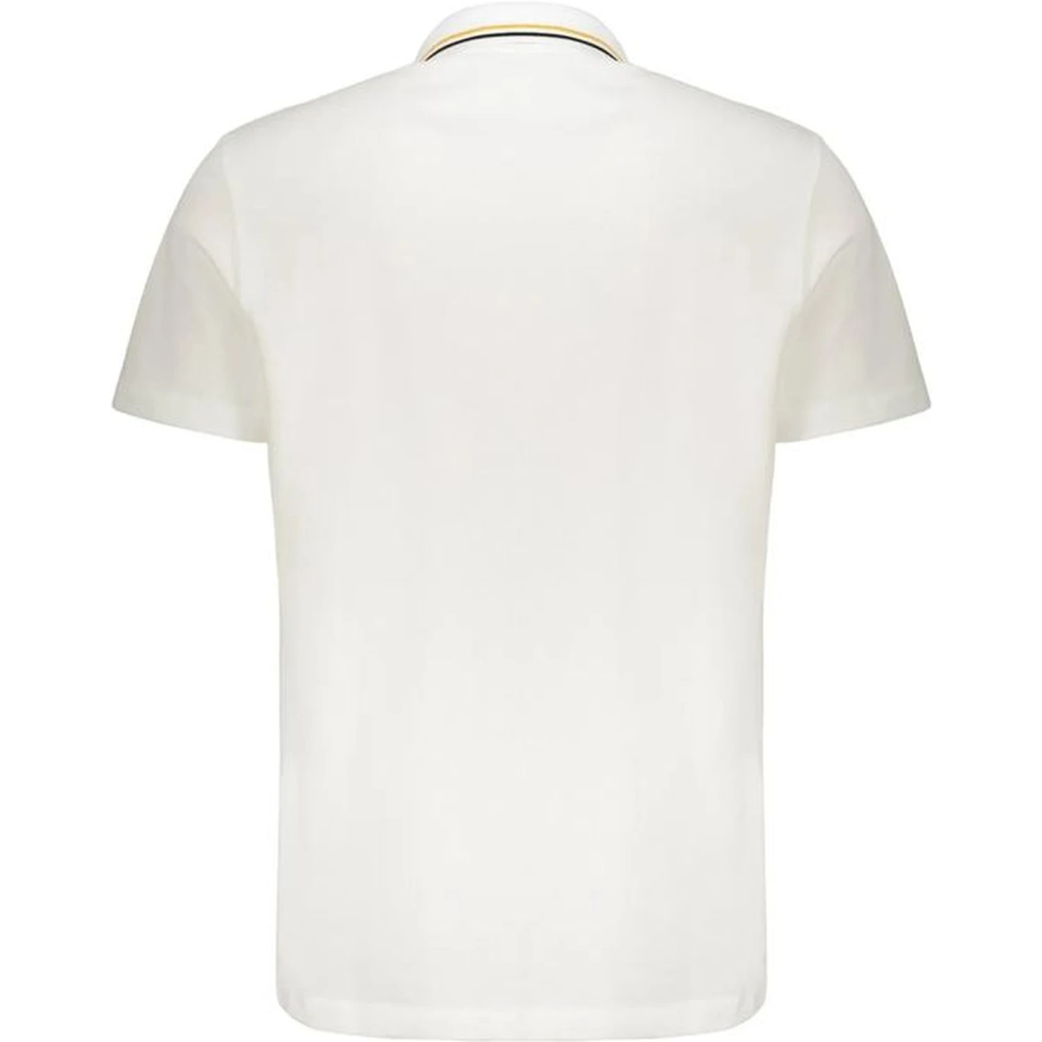 White Cotton Polo Shirt