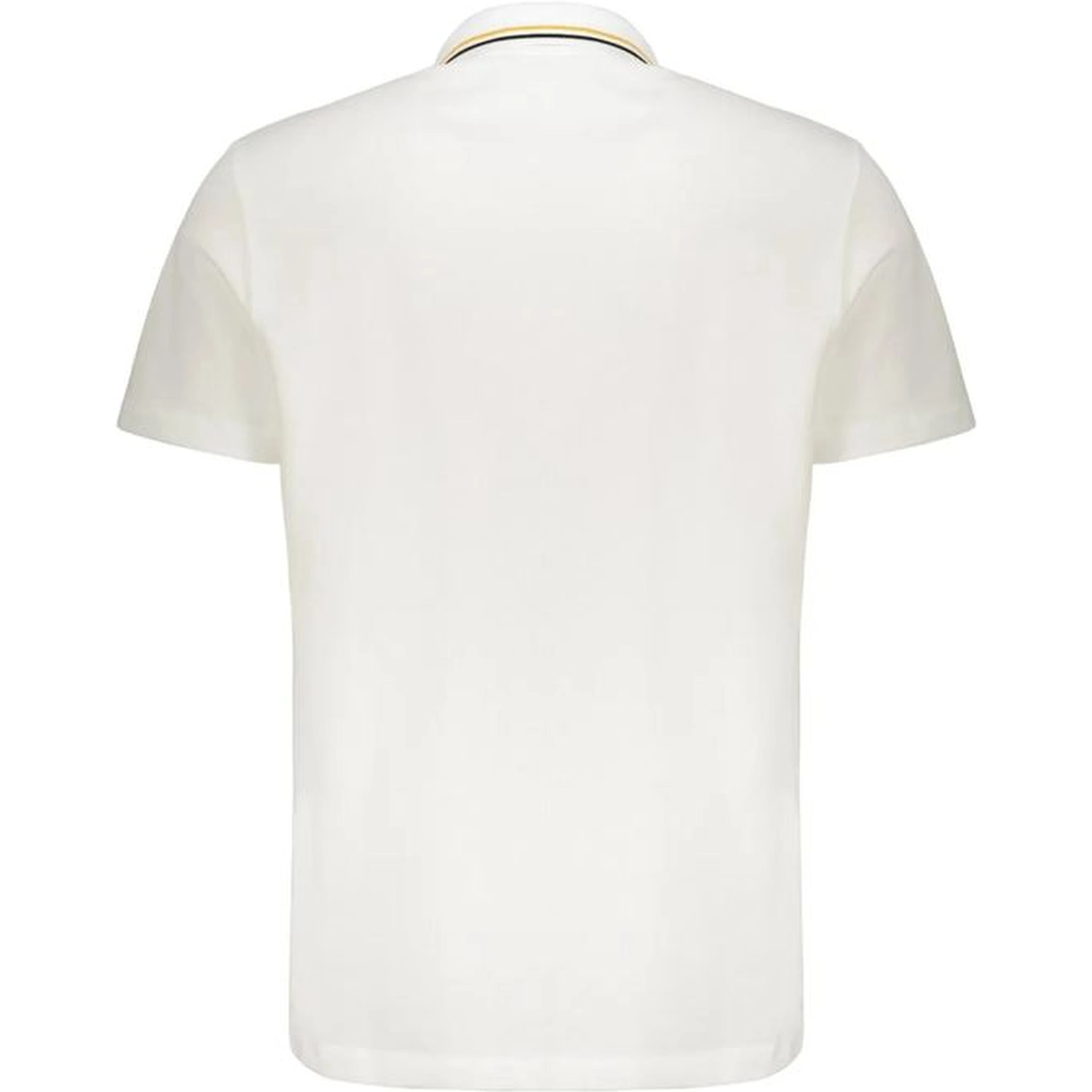 White Cotton Polo Shirt
