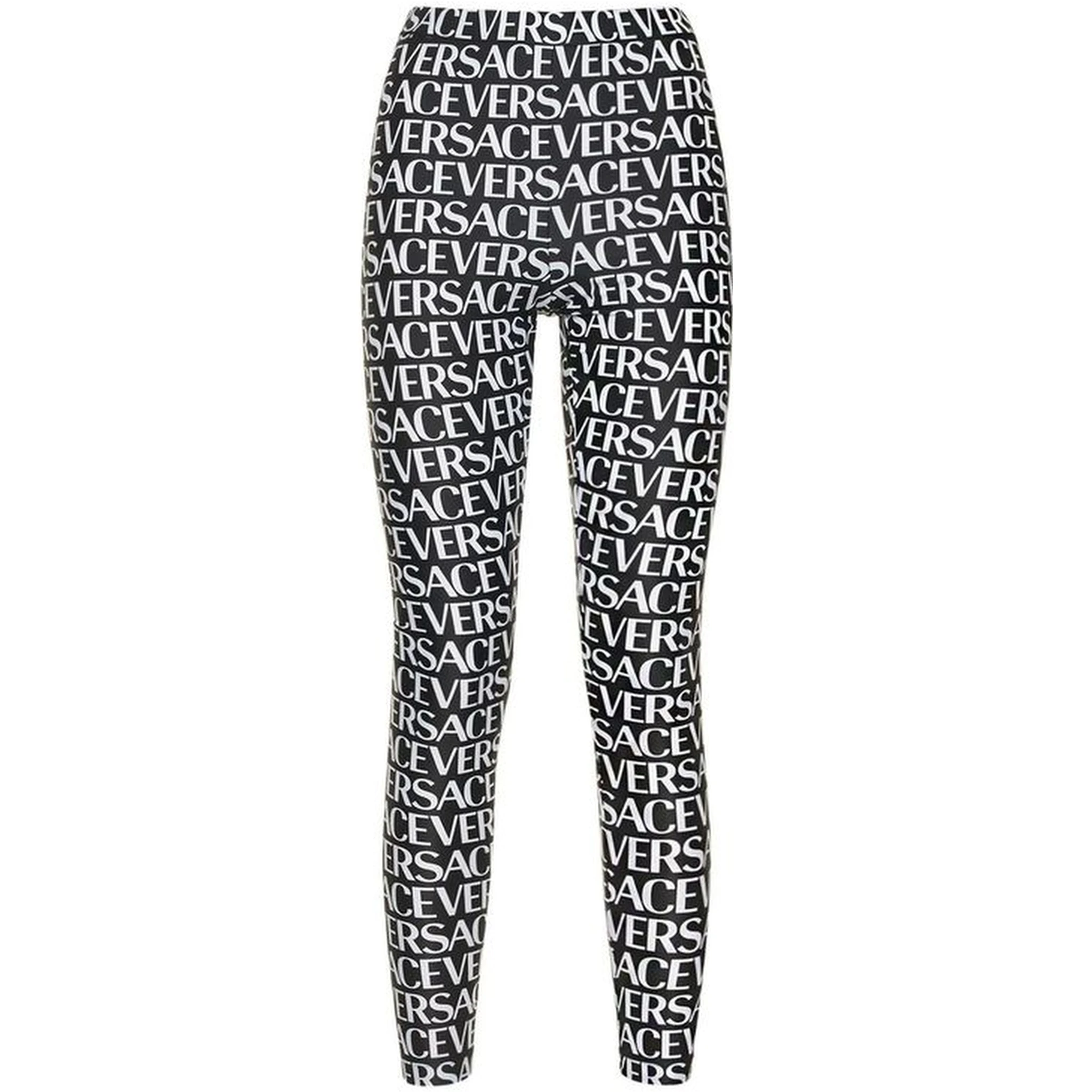 Black Elastane Leggings