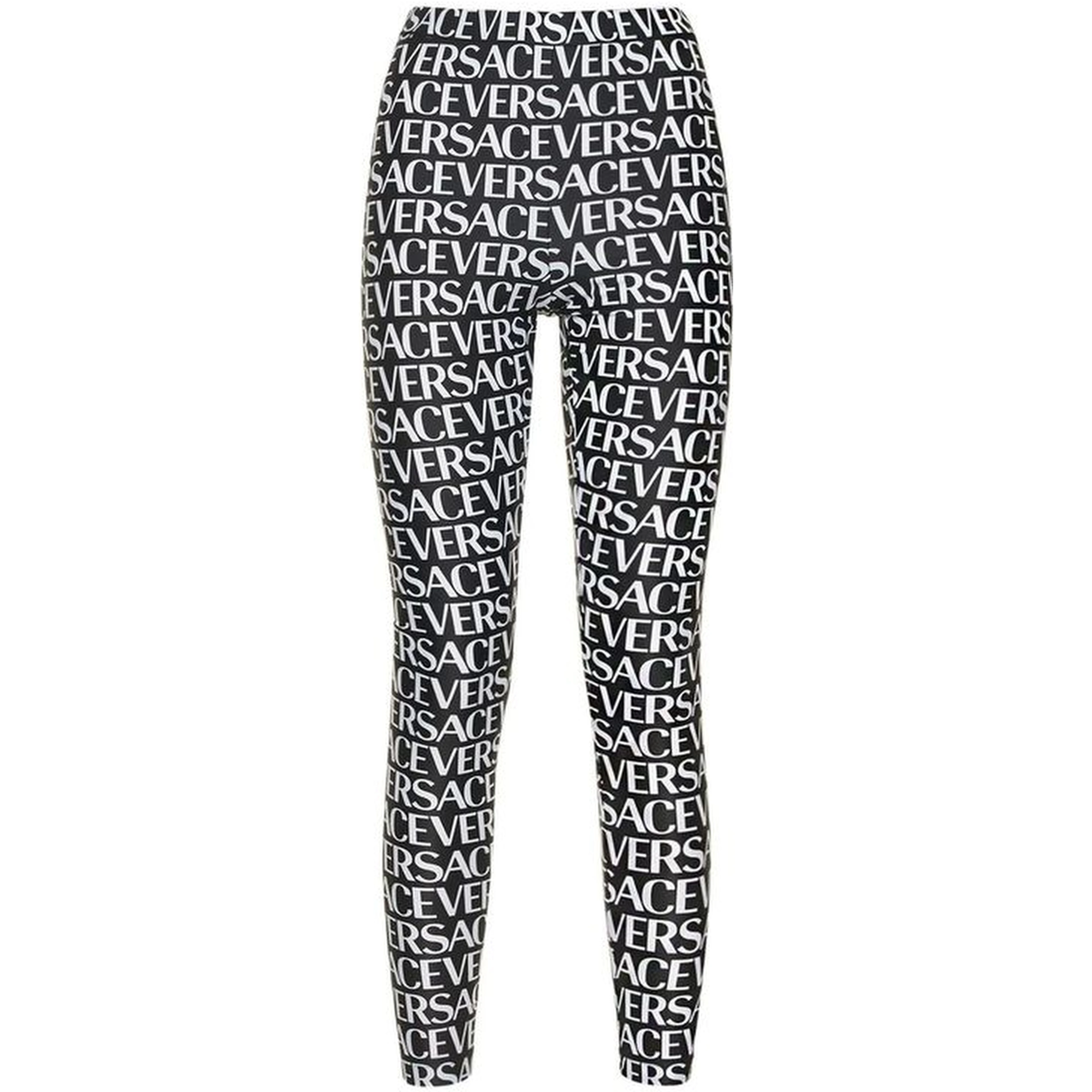 Black Elastane Leggings
