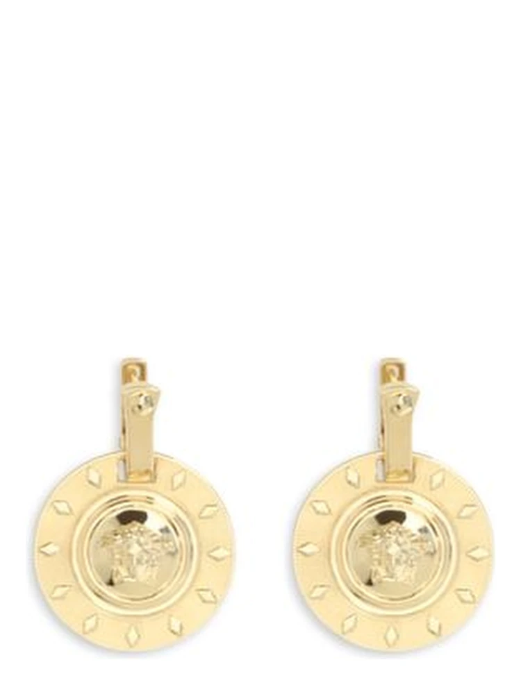Gold Brass Earrings