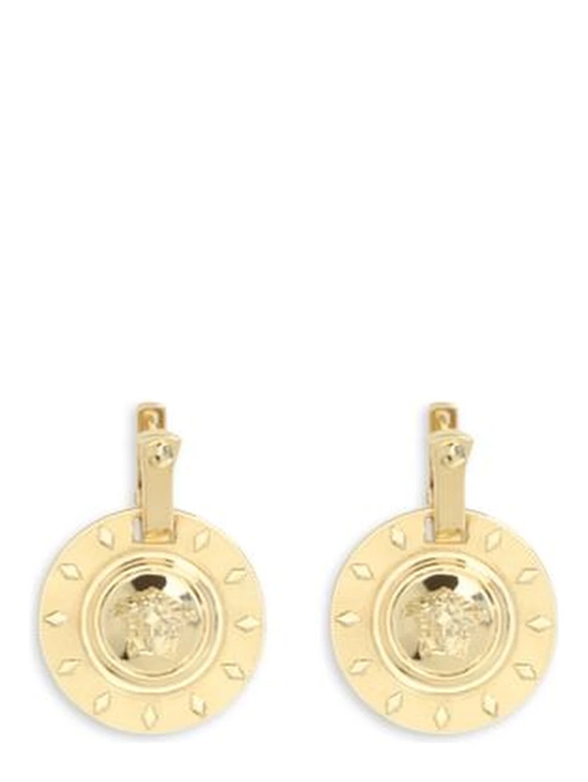 Gold Brass Earrings