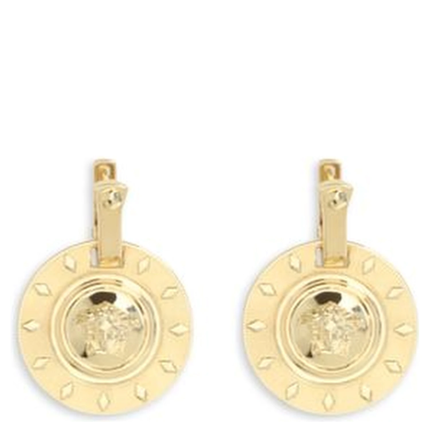 Gold Brass Earrings