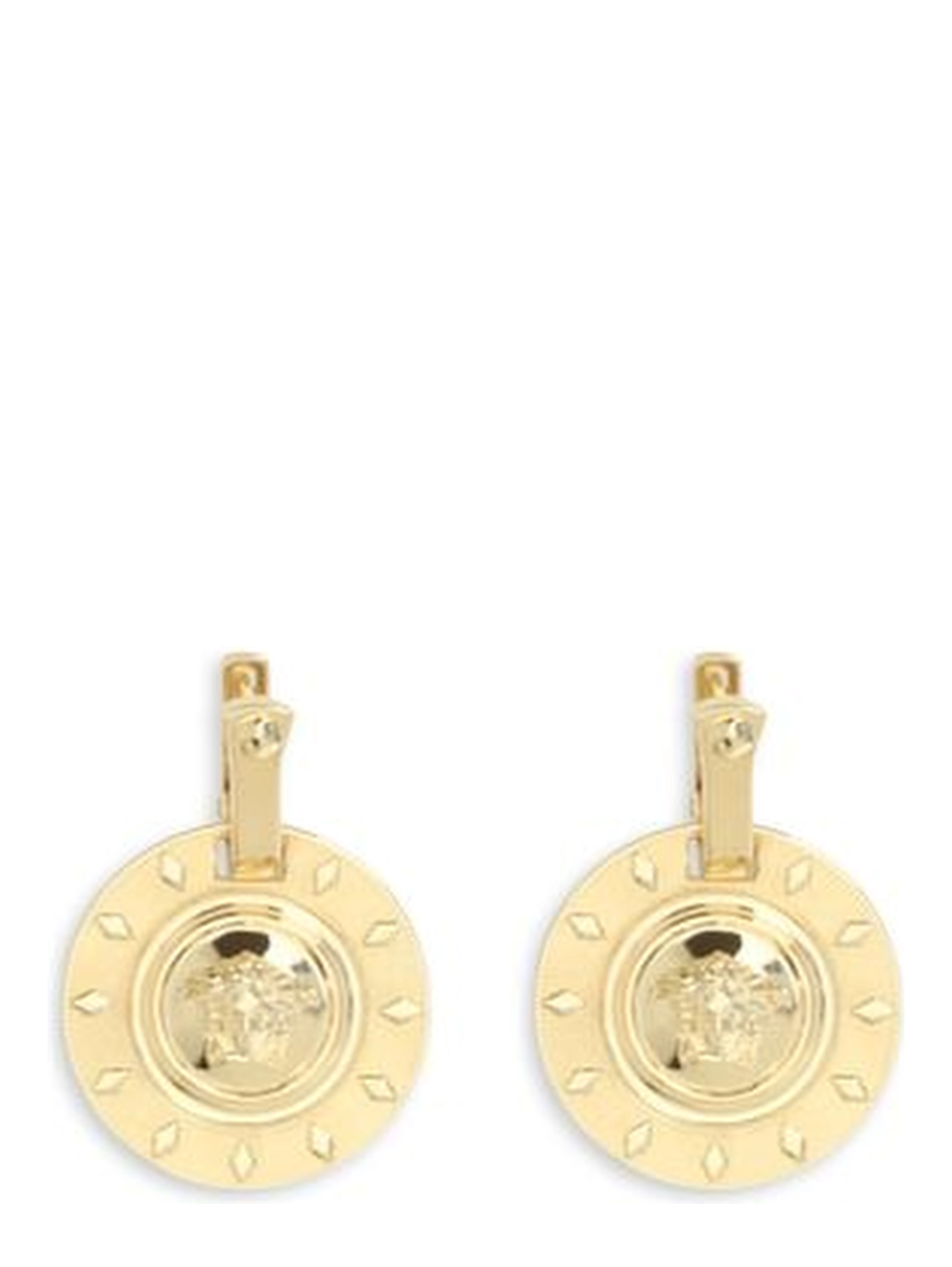 Gold Brass Earrings