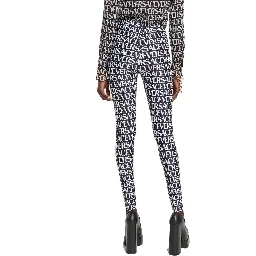 Black Elastane Leggings