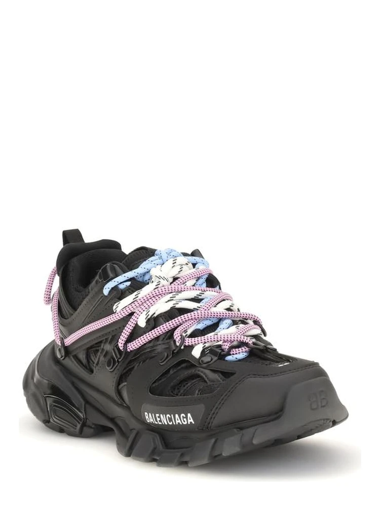 Black Polyester Athletic Sneakers alternative