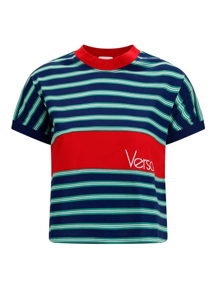 Multicolor Cotton T-Shirt