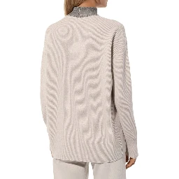 Beige Cashmere Sweater