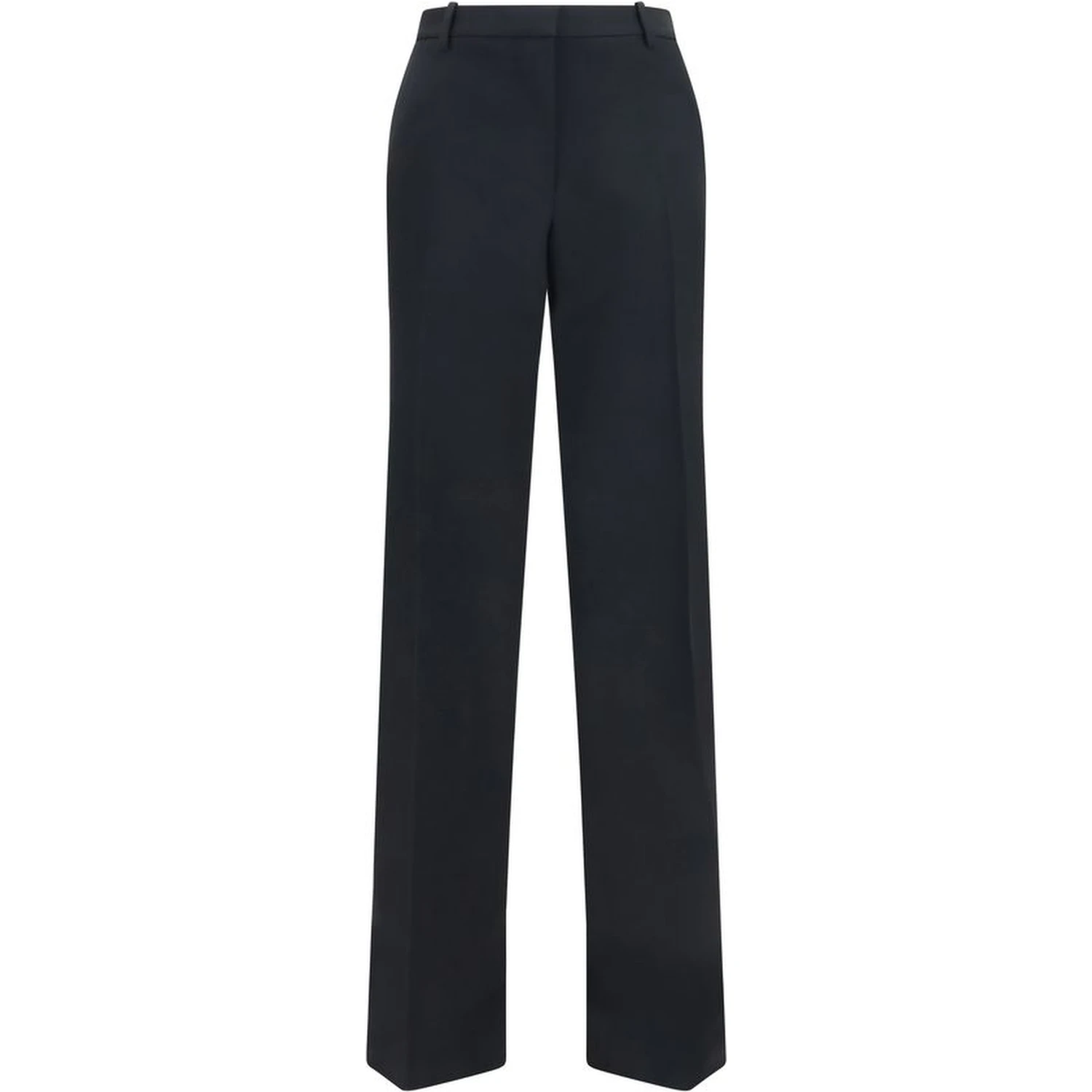 Black Wool Oves Aries Casual Pants