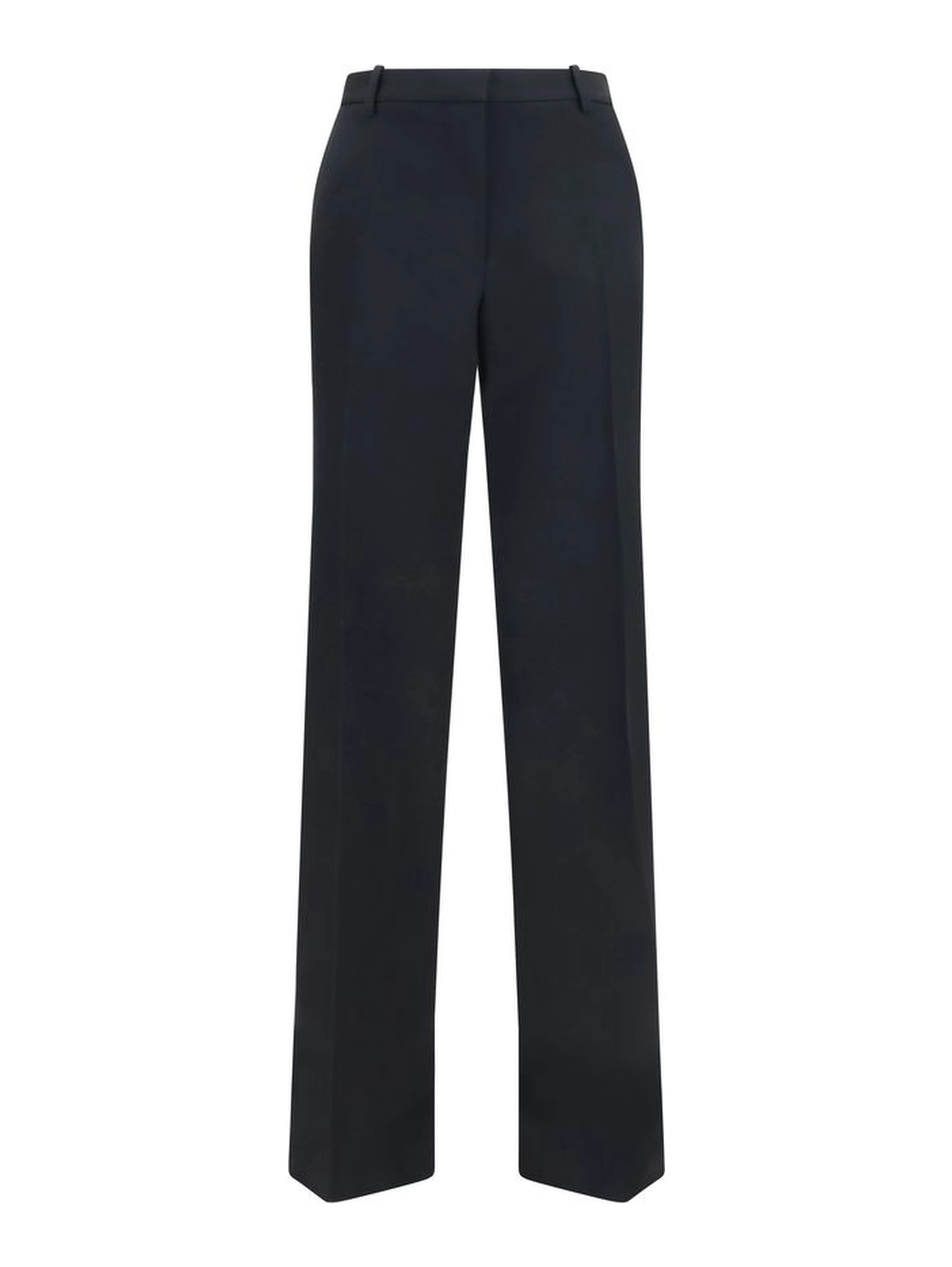 Black Wool Oves Aries Casual Pants