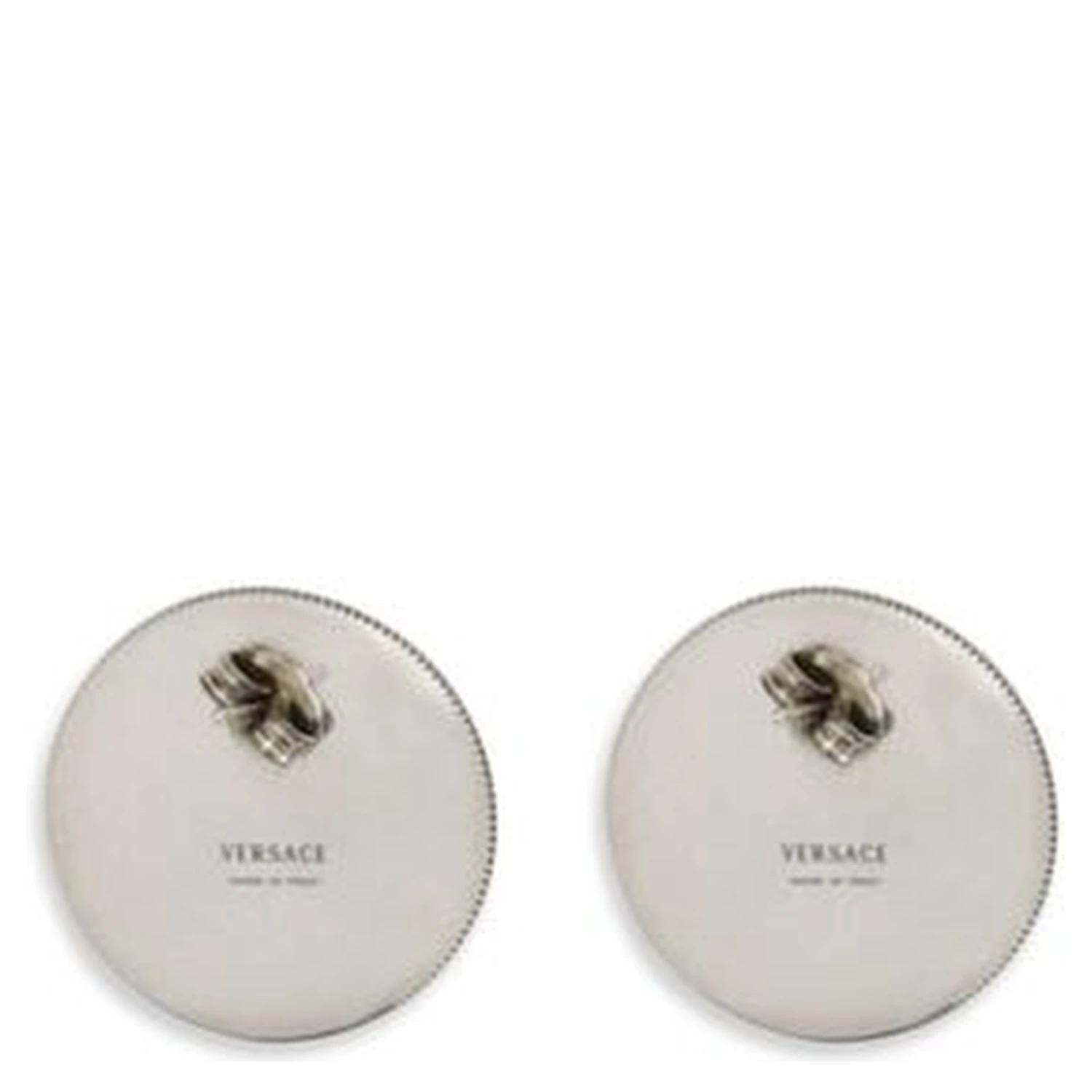 Gray Brass Earrings