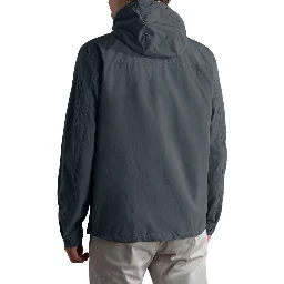 Gray Nylon Shell Jacket