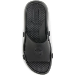 Black Rubber Sandals