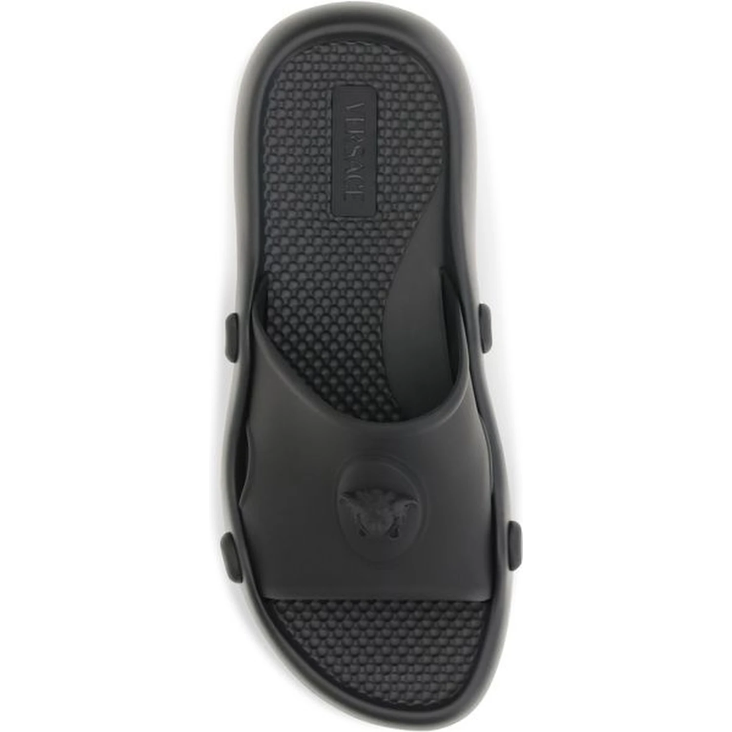 Black Rubber Sandals