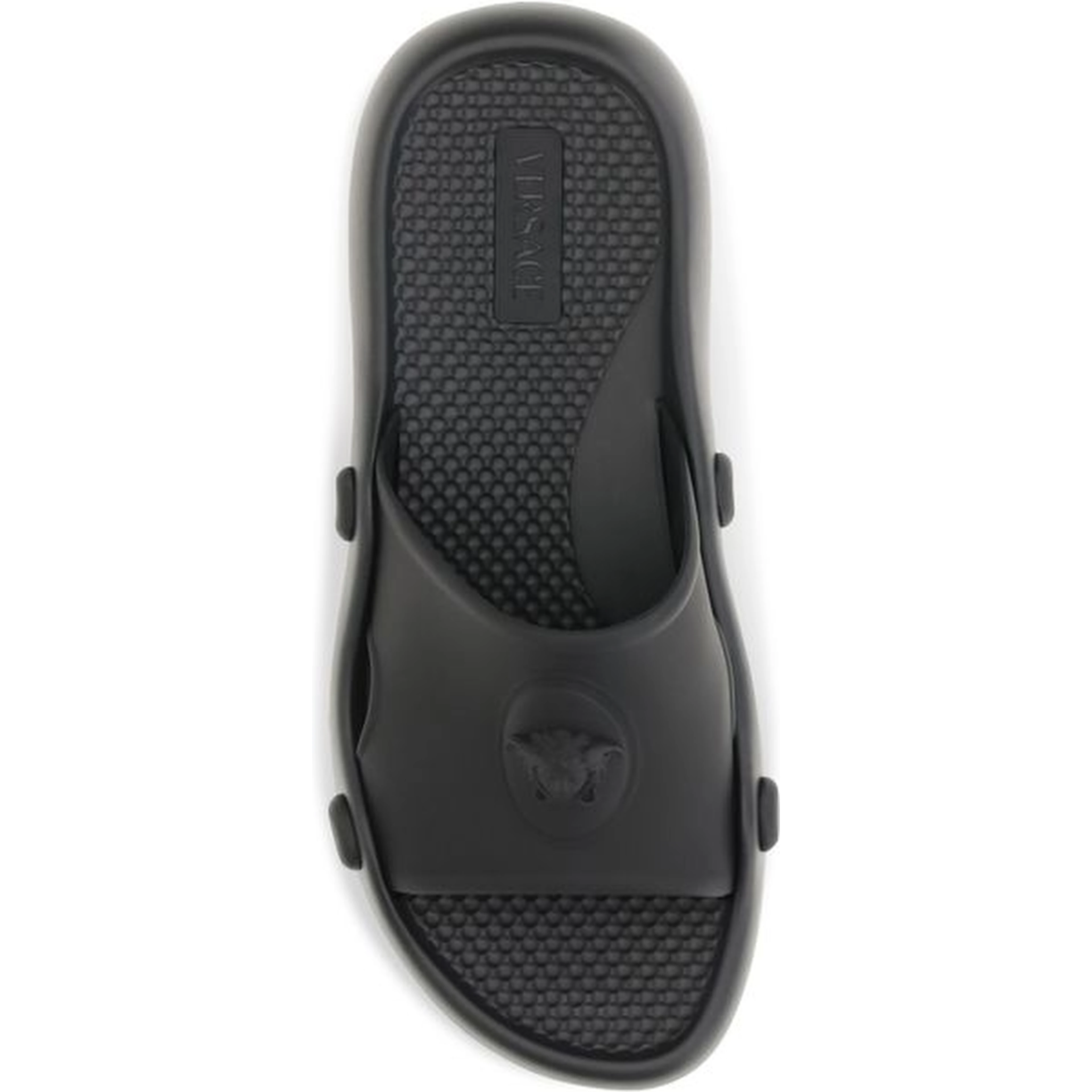 Black Rubber Sandals
