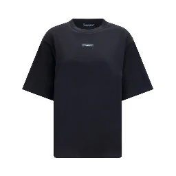 Black Cotton T-Shirt
