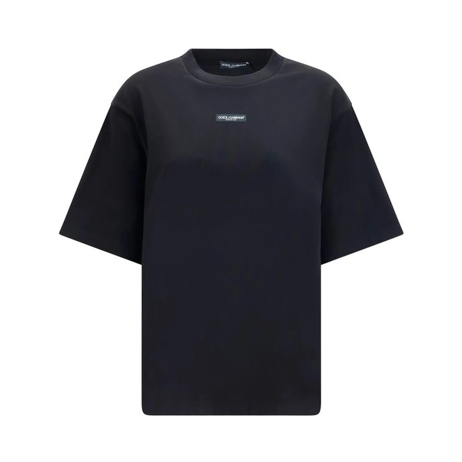 Black Cotton T-Shirt