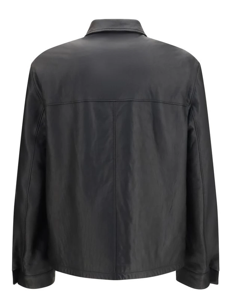 Black Lamb Ovis Aries Aries Leather Jacket alternative