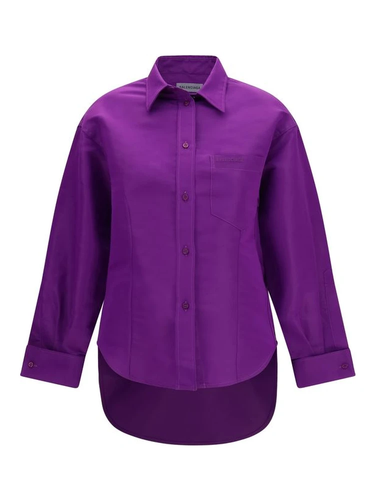 Purple Cotton Shirt