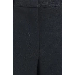Black Wool Oves Aries Casual Pants