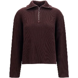 Brown Wool Oves Aries Sweatshirt