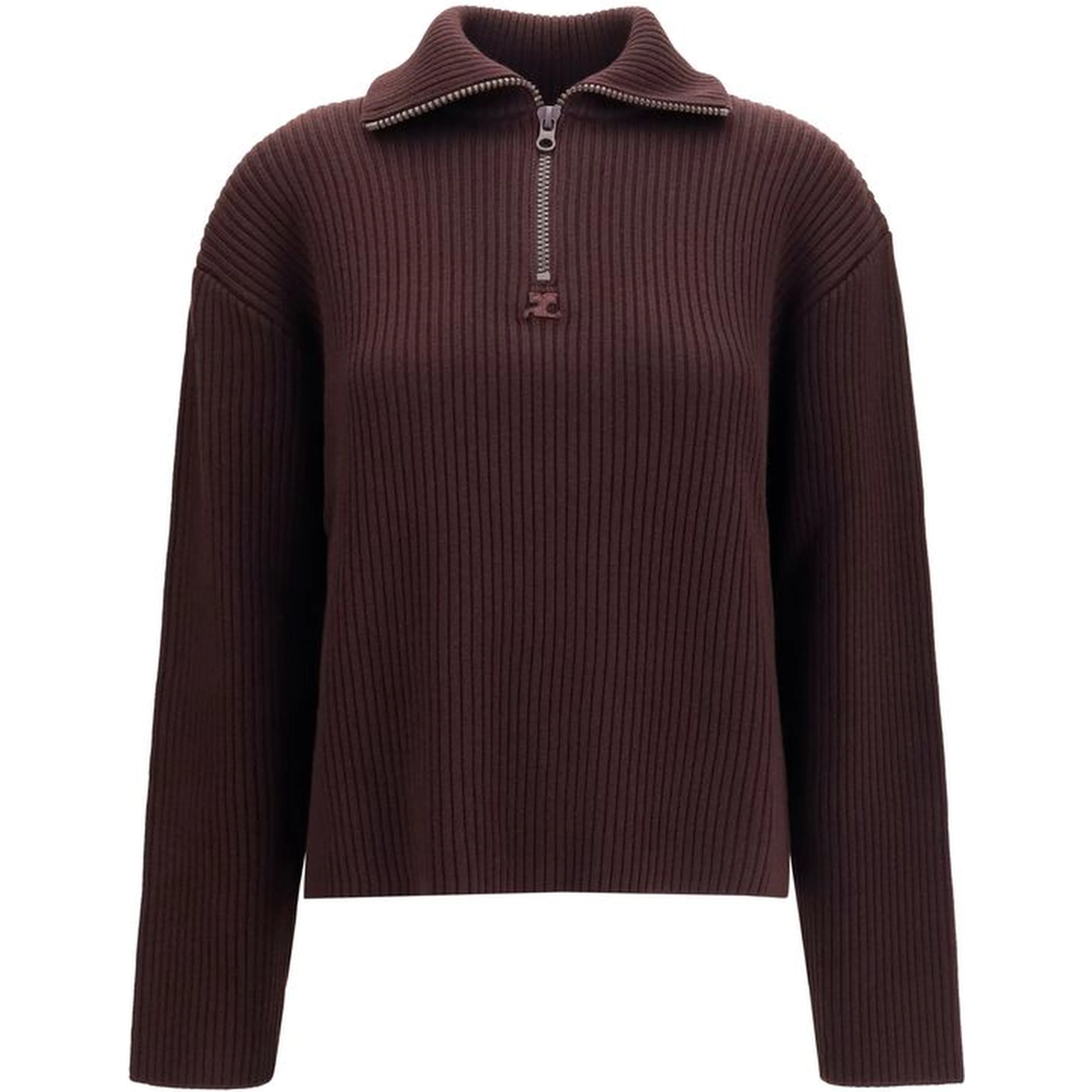Brown Wool Oves Aries Sweatshirt