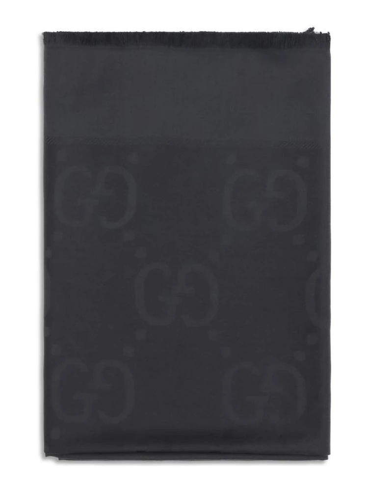 Black Wool Oves Aries Scarf