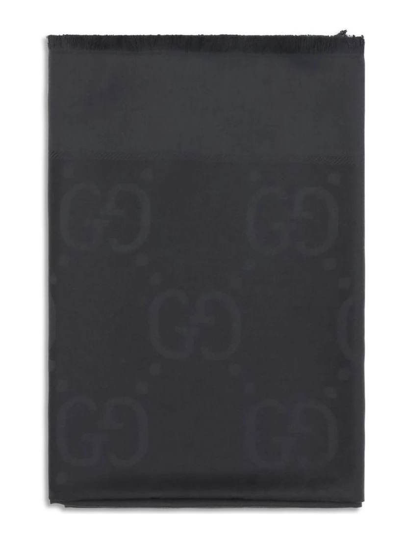 Black Wool Oves Aries Scarf