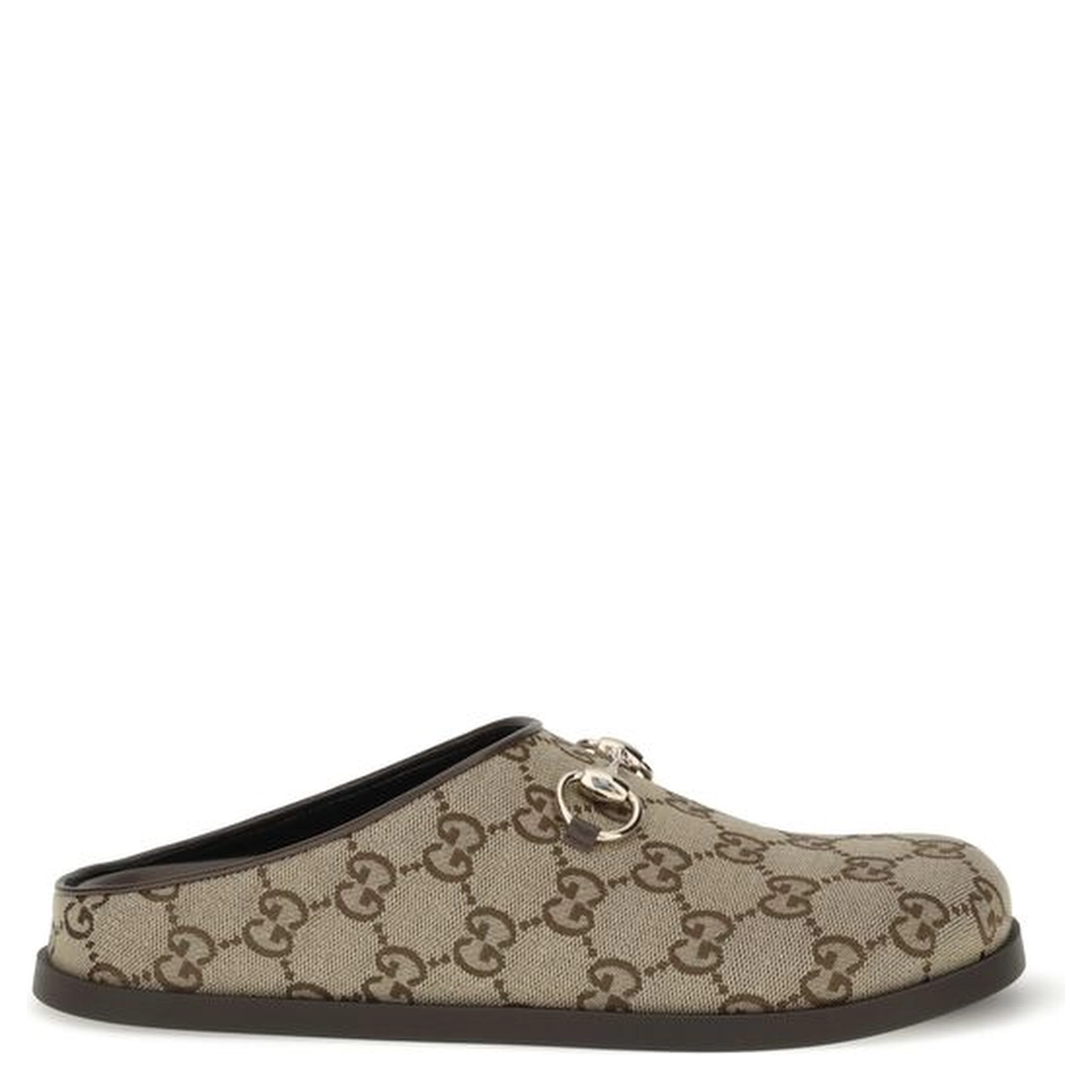 Beige Rubber Mules