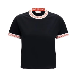 Black Cotton T-Shirt