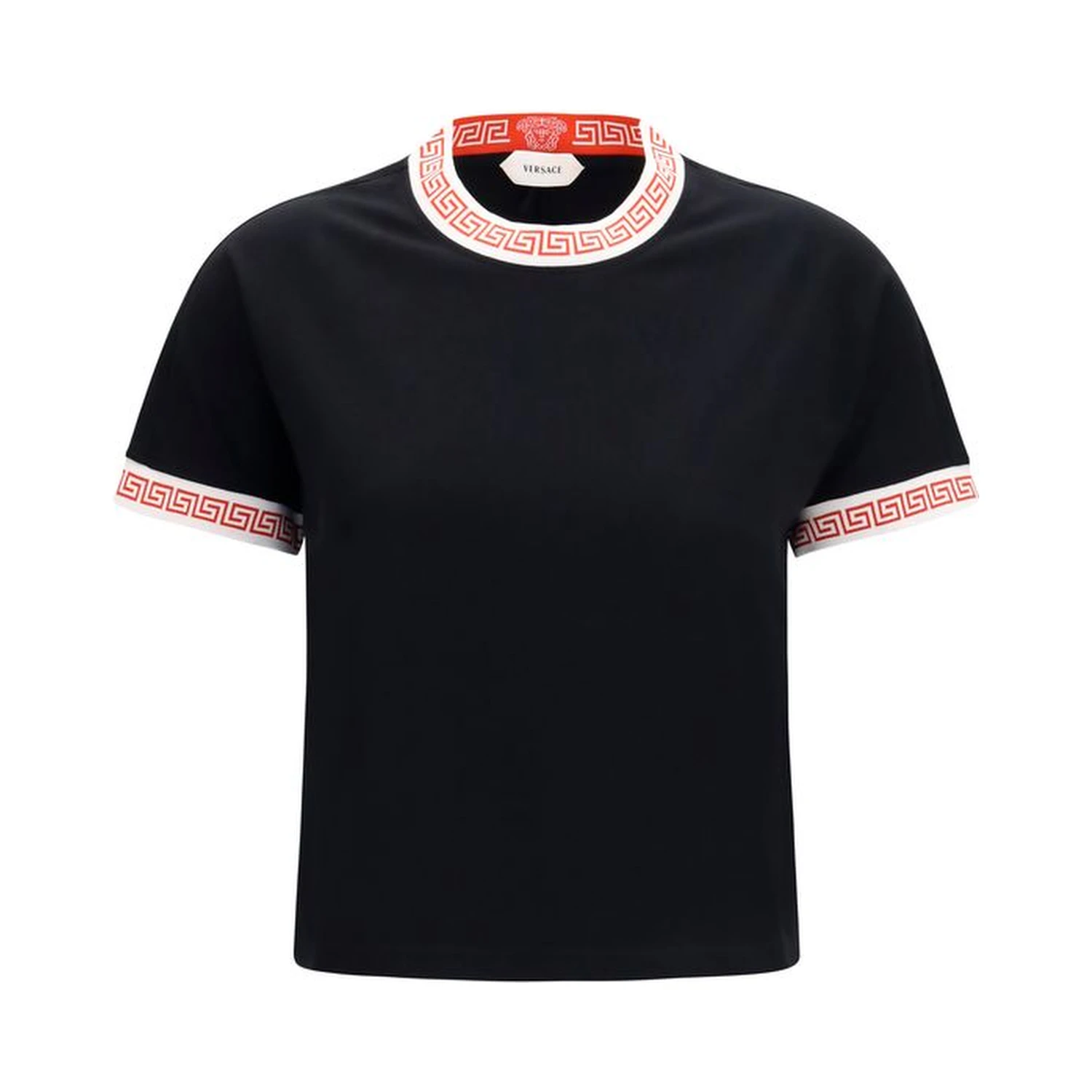 Black Cotton T-Shirt