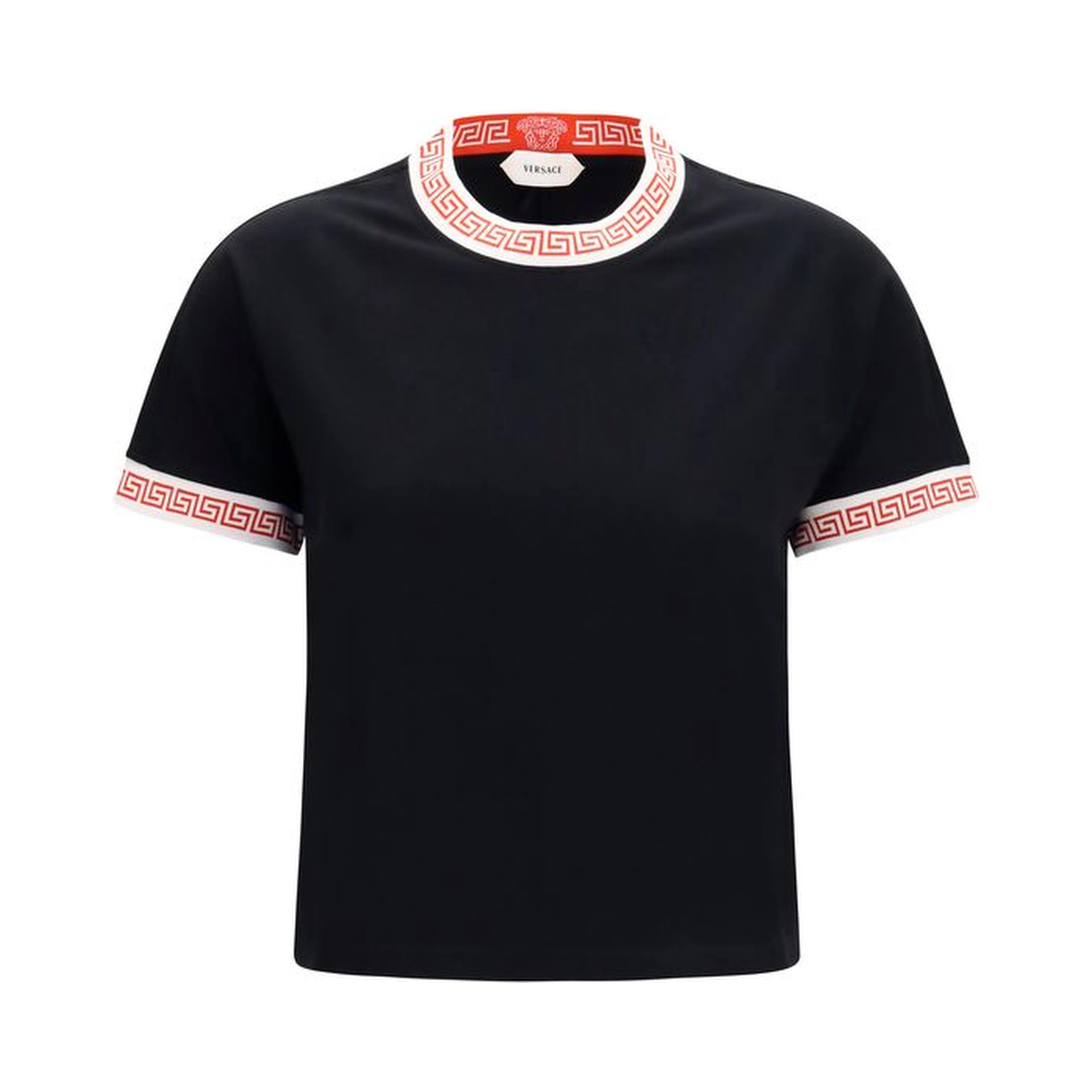 Black Cotton T-Shirt