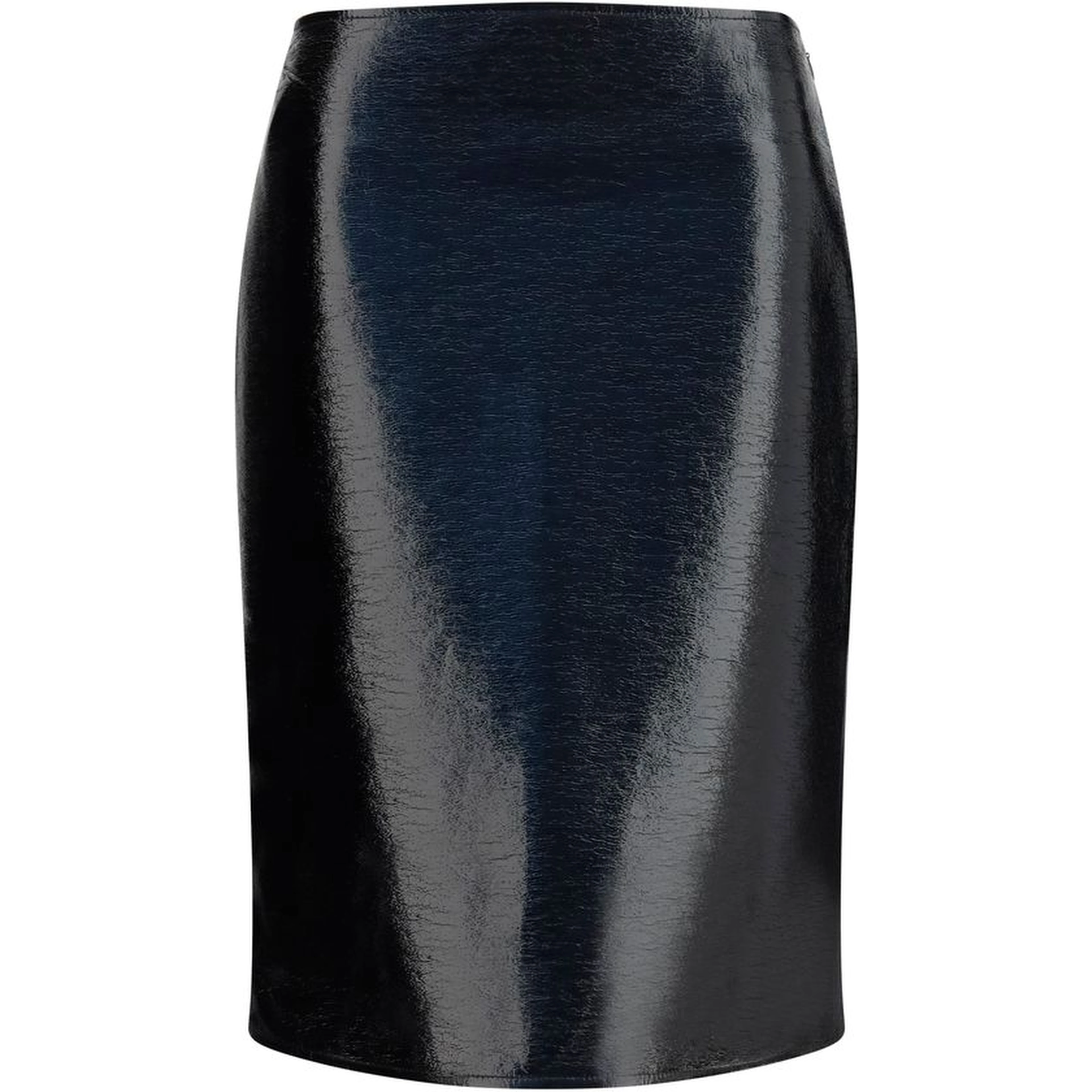 Bordeaux Cotton Midi Skirt