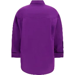 Purple Cotton Shirt