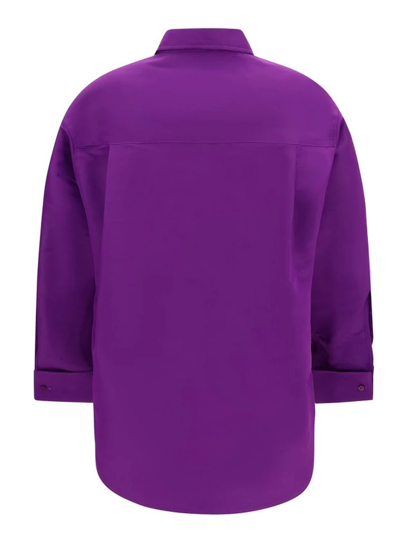 Purple Cotton Shirt