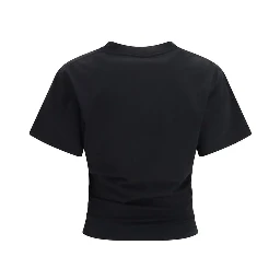Black Cotton T-Shirt