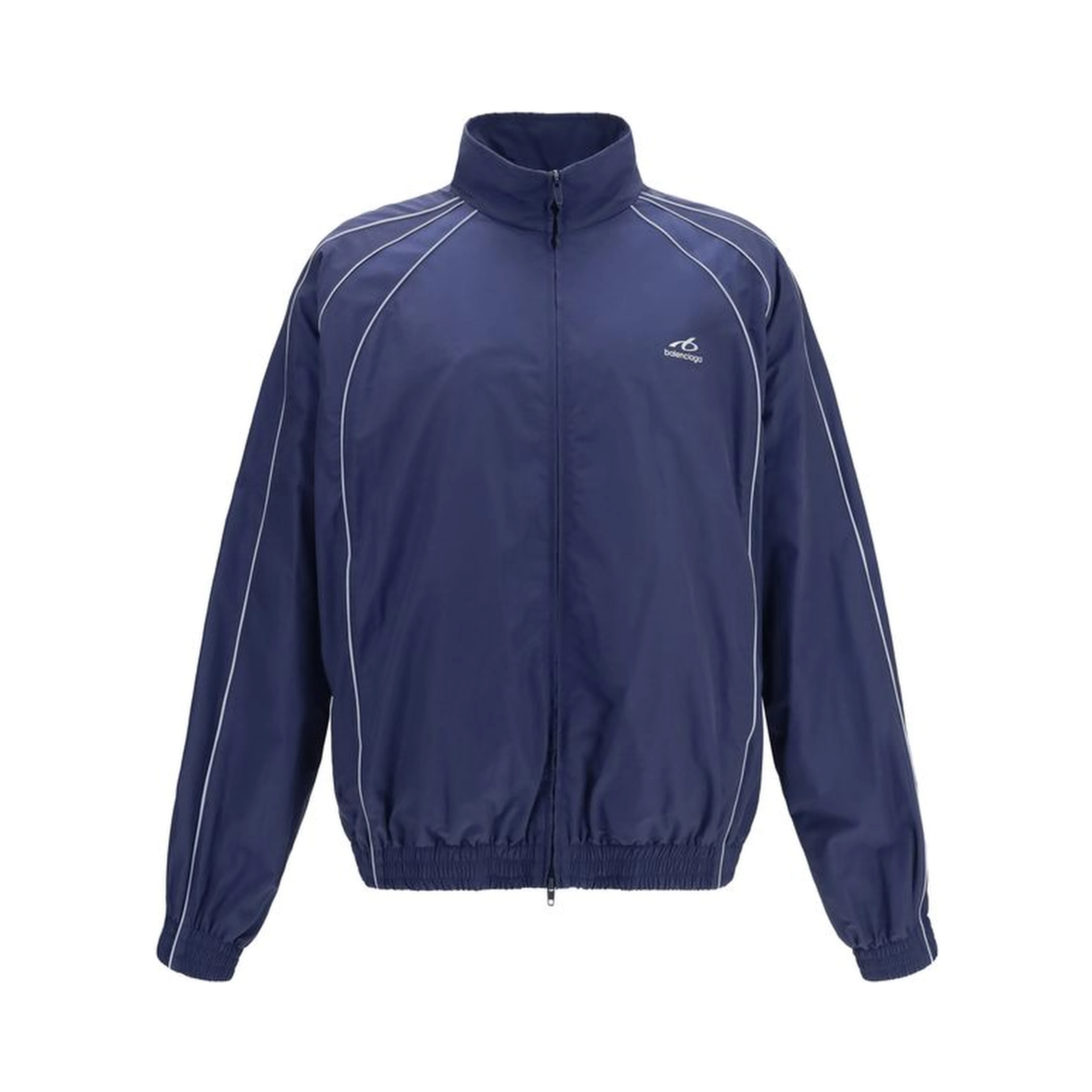 Blue Cotton Shell Jacket