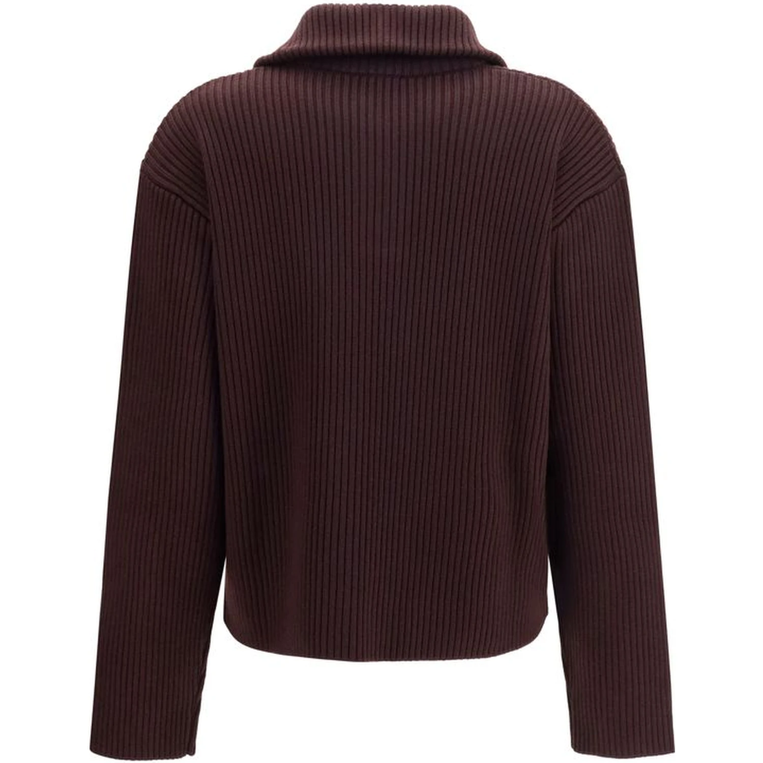 Brown Wool Oves Aries Sweatshirt