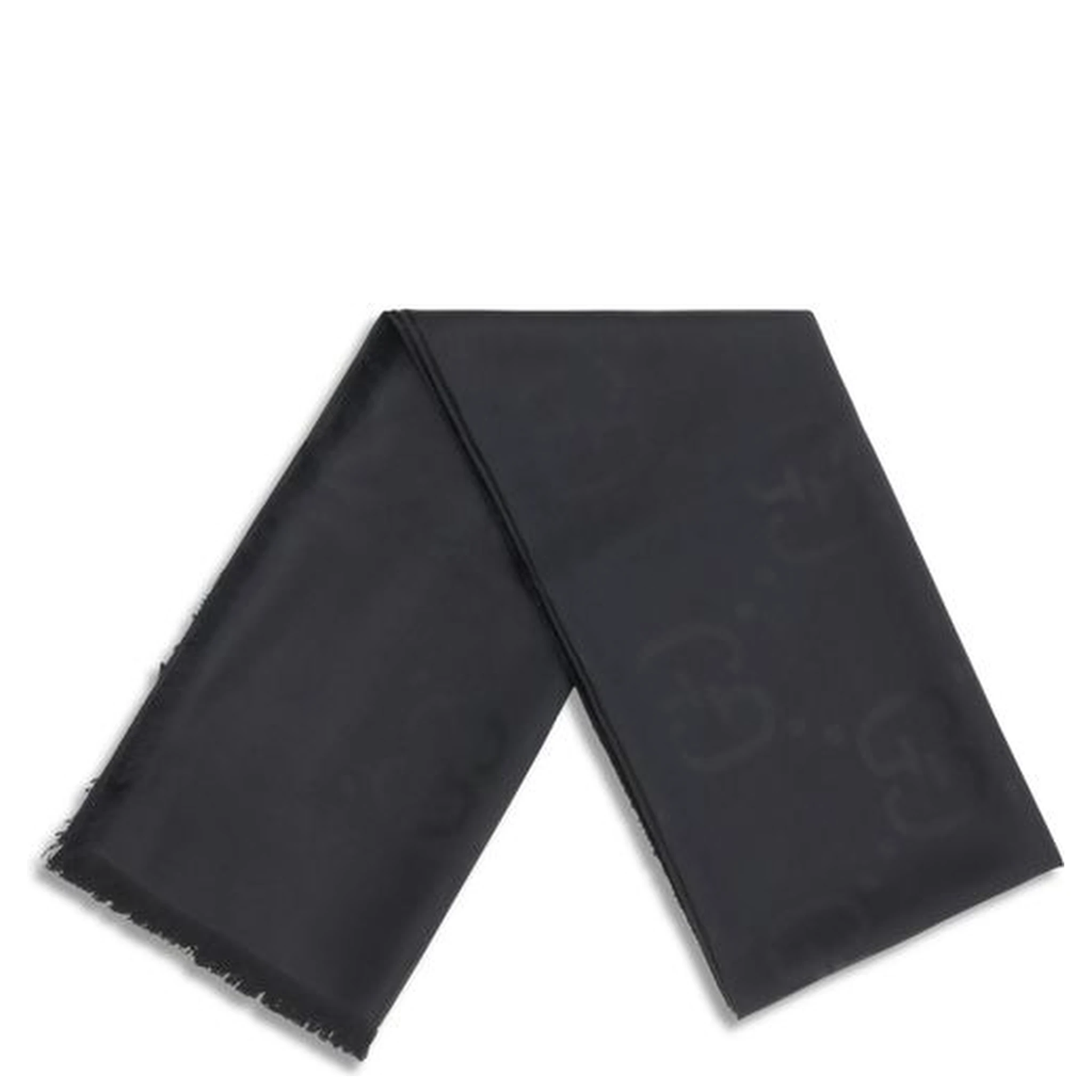 Black Wool Oves Aries Scarf