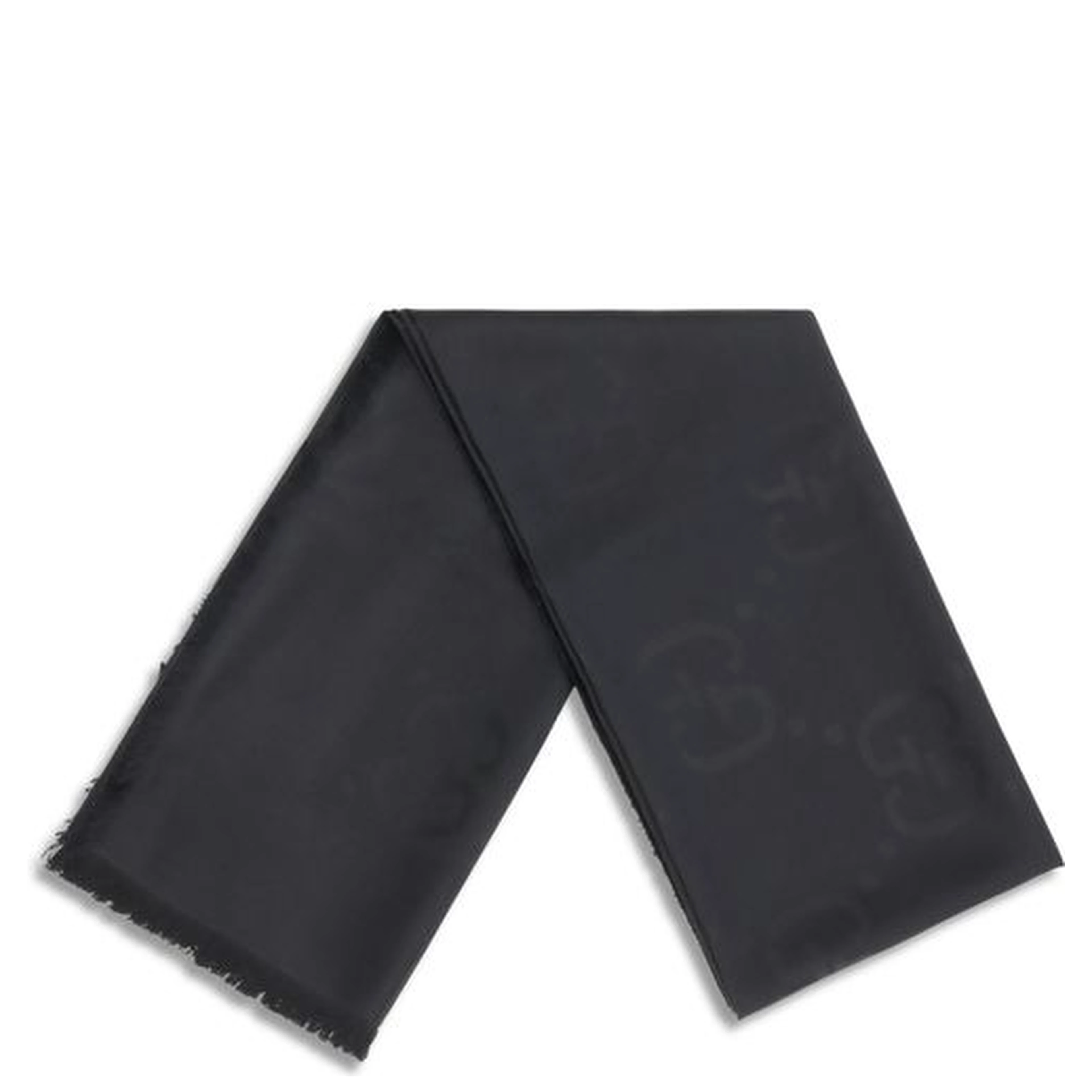 Black Wool Oves Aries Scarf