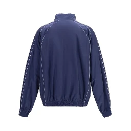 Blue Cotton Shell Jacket