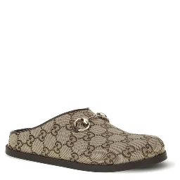 Beige Rubber Mules