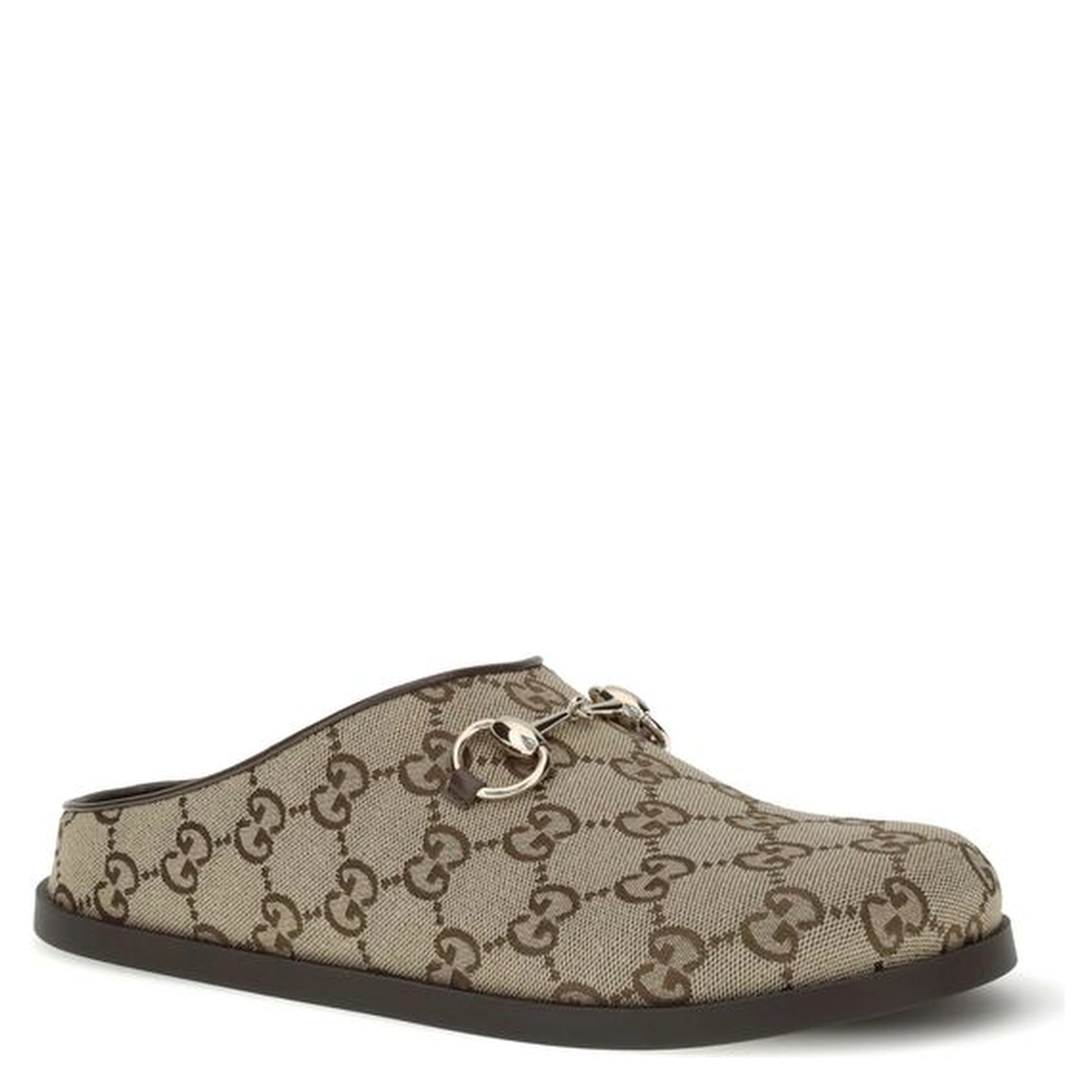 Beige Rubber Mules