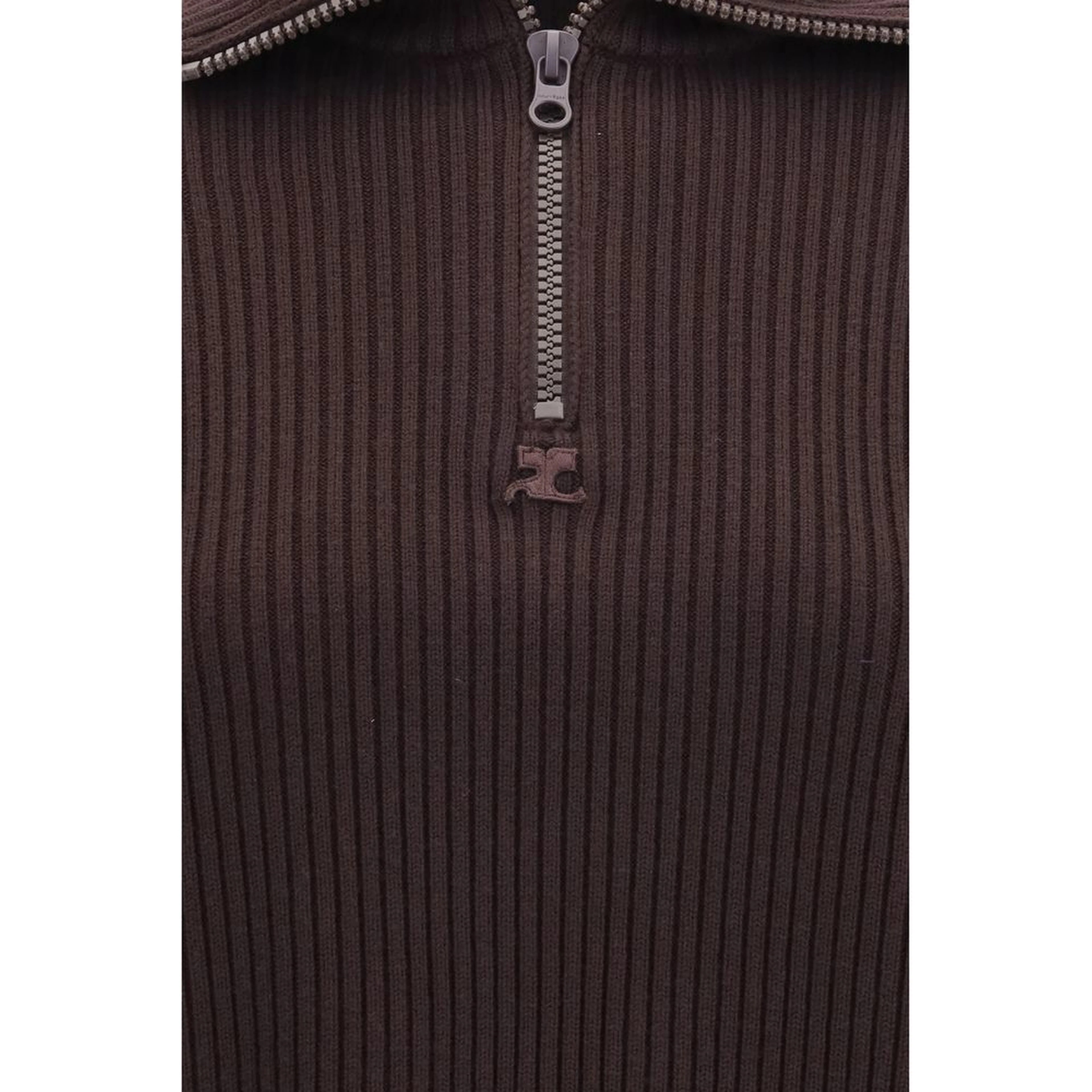 Brown Wool Oves Aries Sweatshirt