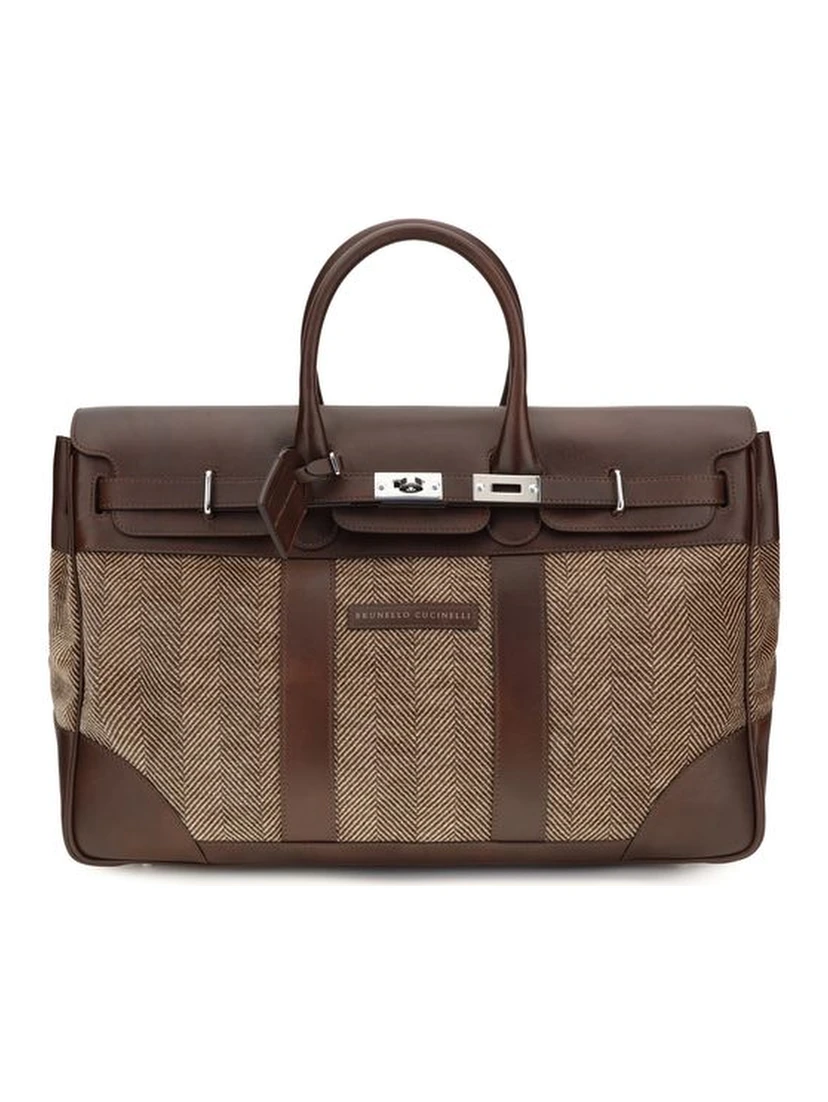 Brown Calf Leather Bos Taurus Luggage And Travel