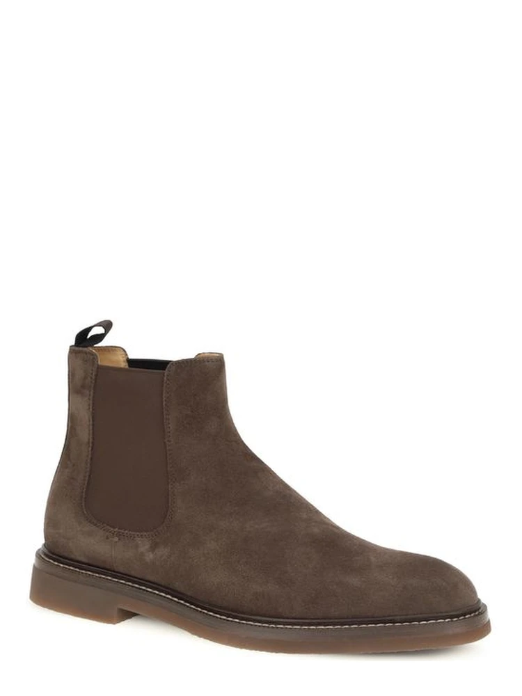 Brown Calf Leather Bos Taurus Chelsea Boots alternative