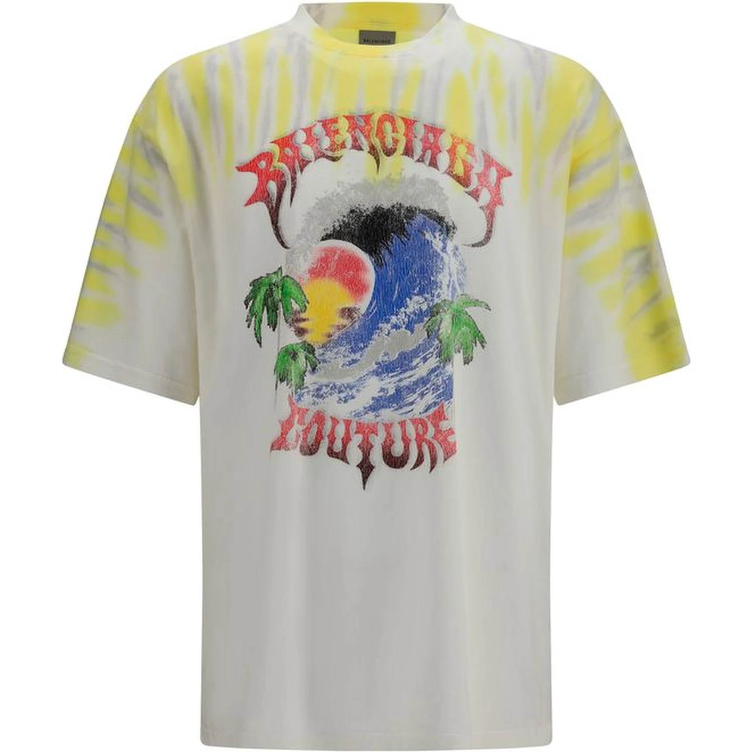 Bicolor Cotton T-Shirt