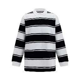 White Cotton Polo Shirt