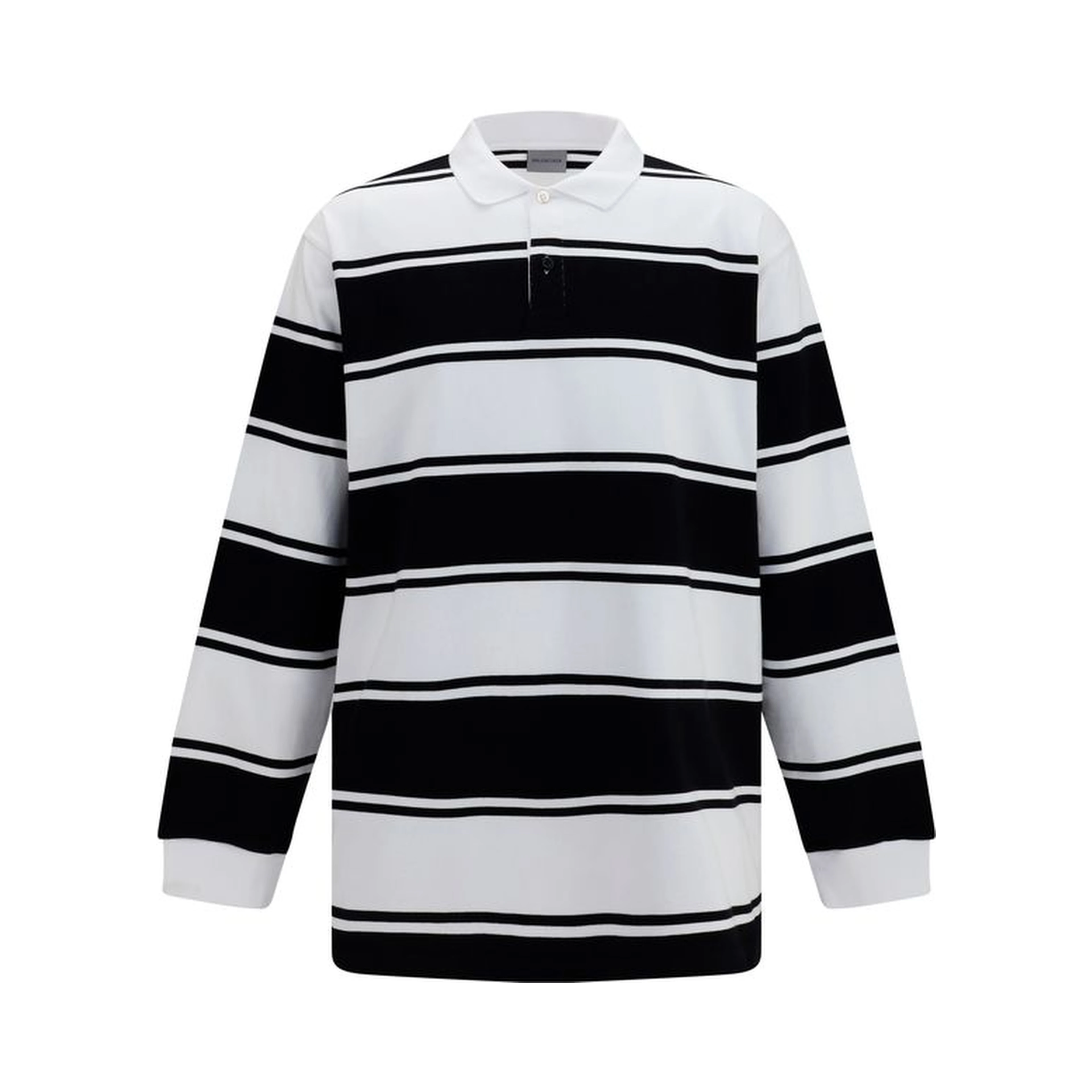 White Cotton Polo Shirt
