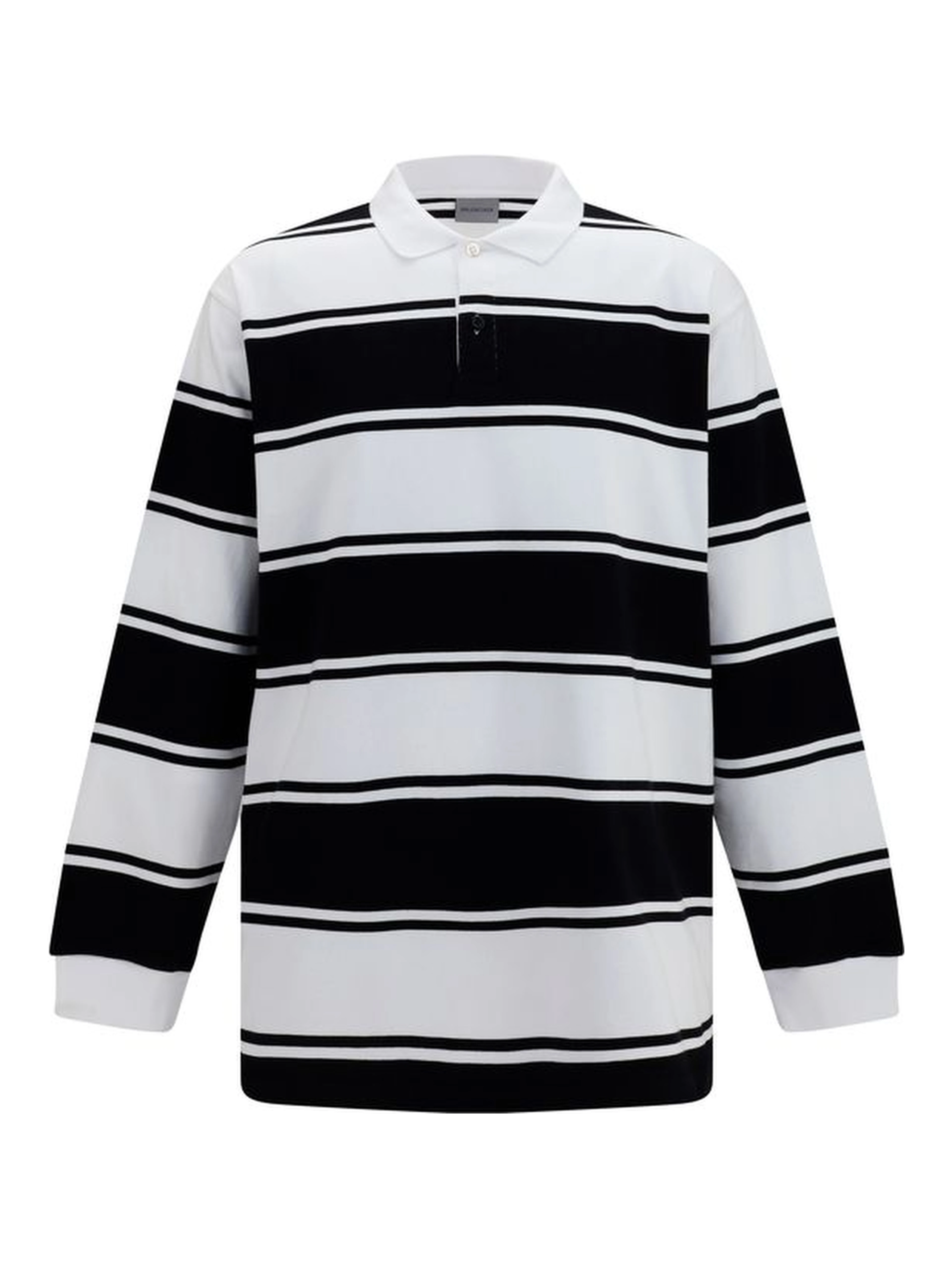 White Cotton Polo Shirt